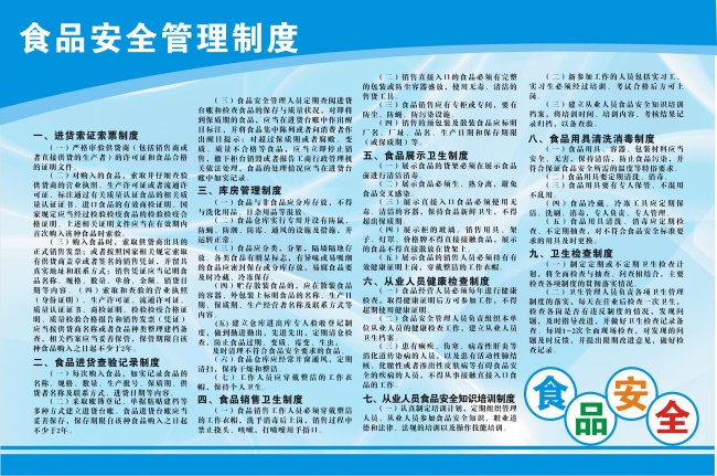 四川出台食品销售企业落实主体责任八项制度示范(图2)