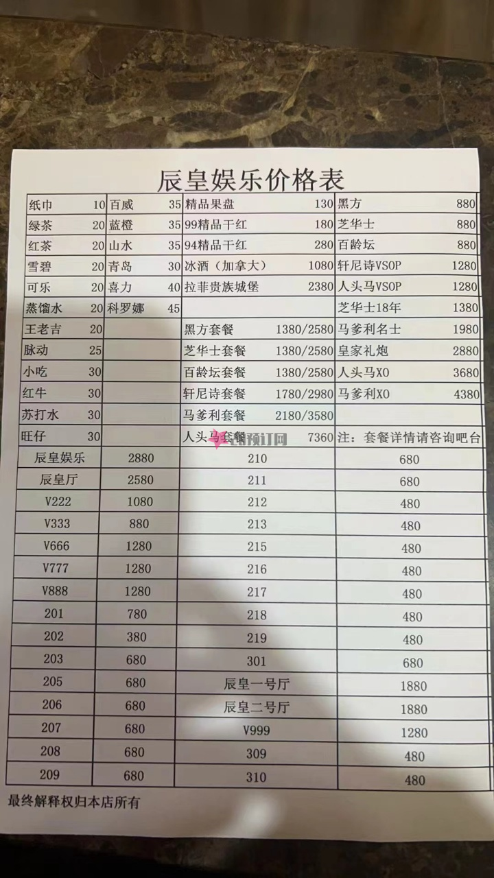 上海辰皇娱乐KTV(闵行金平路)怎么样-预订电话-包房价格-消费点评(图2)